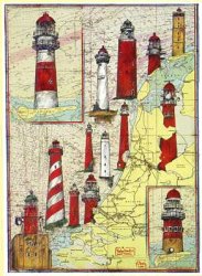 Lighthouse coast, Netherlands